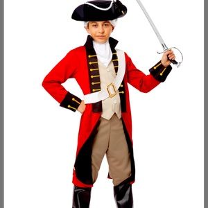 Voice British redcoats costume